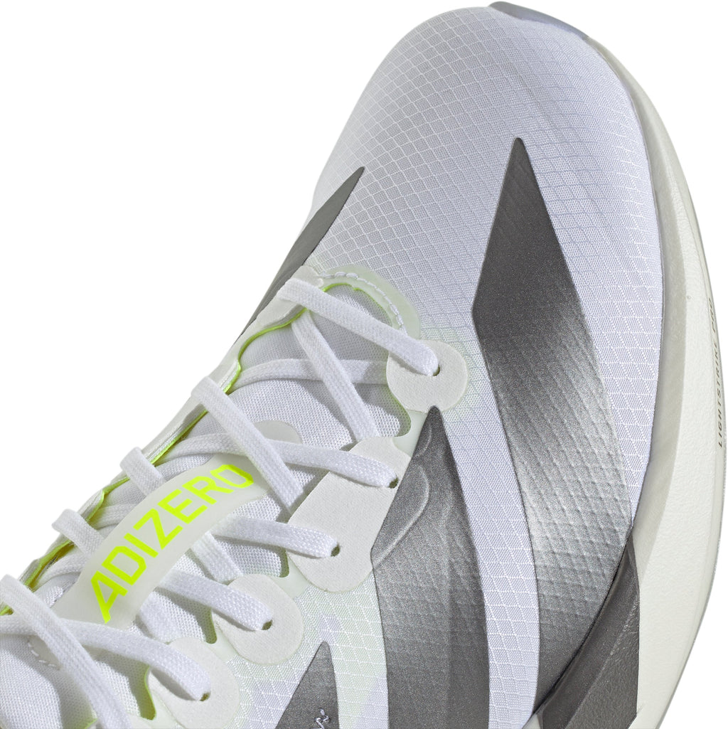 adidas Adizero Adios 9 Mens Running Shoes - White