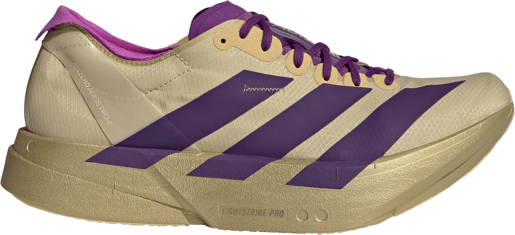 adidas Adizero Adios Pro 4 Mens Running Shoes - Beige