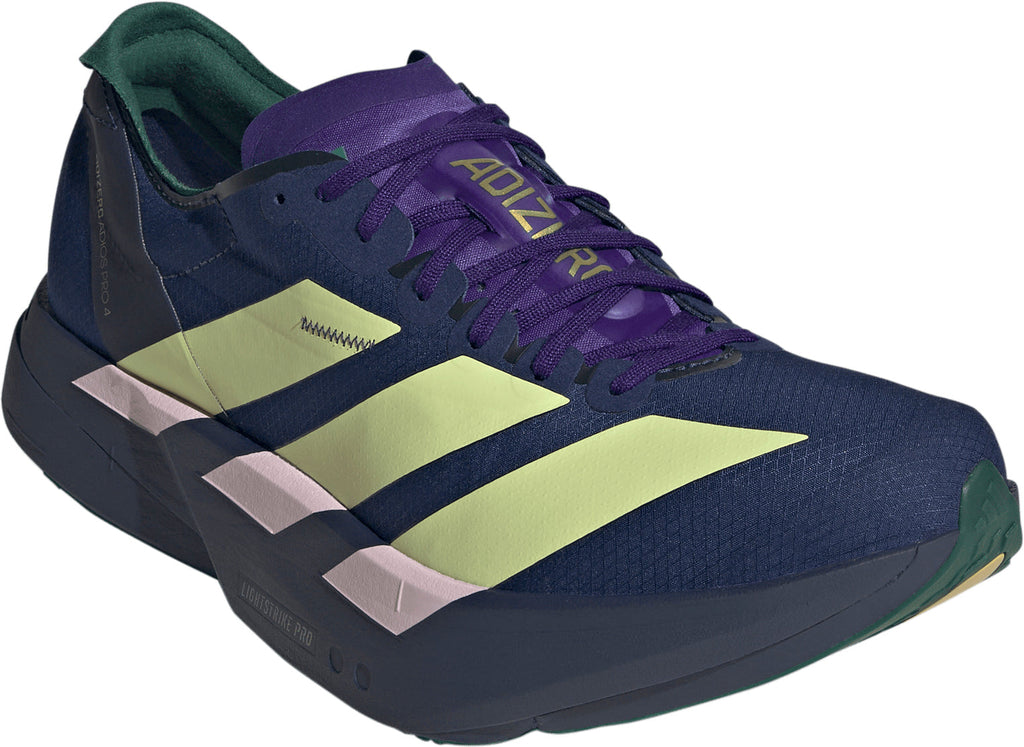 adidas Adizero Adios Pro 4 Mens Running Shoes - Blue
