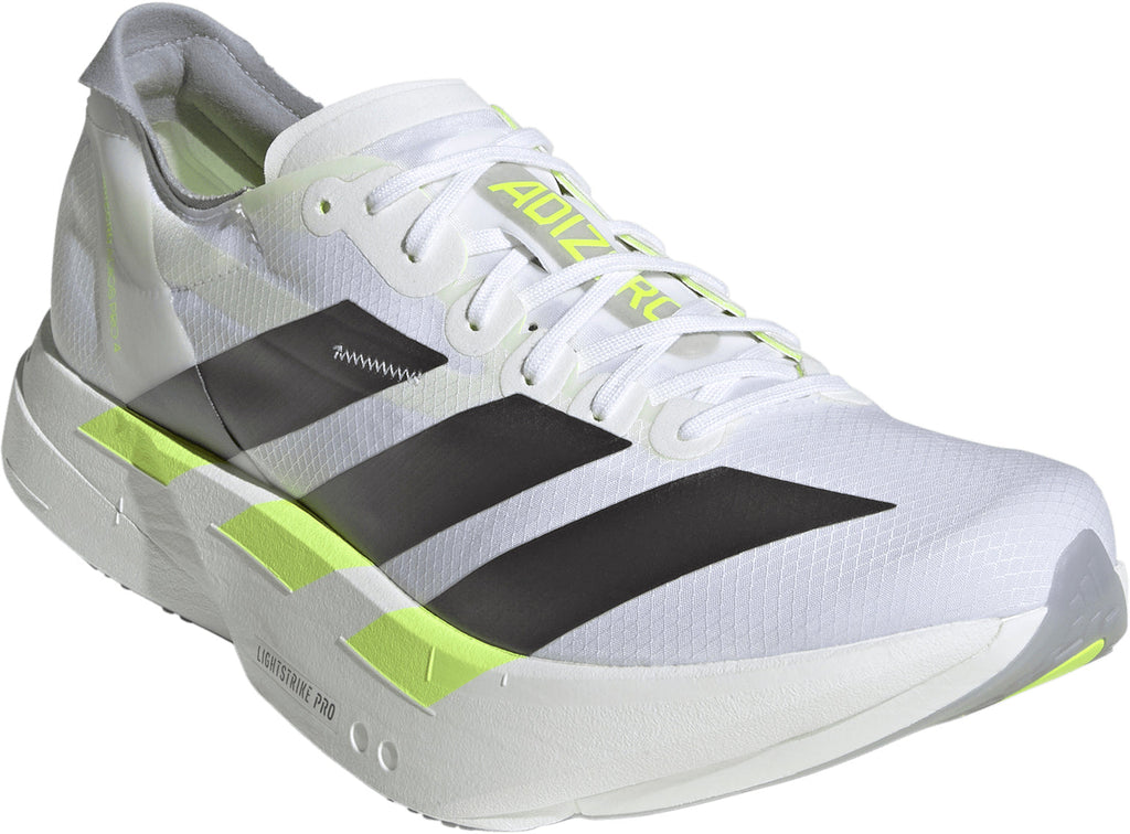 adidas Adizero Adios Pro 4 Mens Running Shoes - White