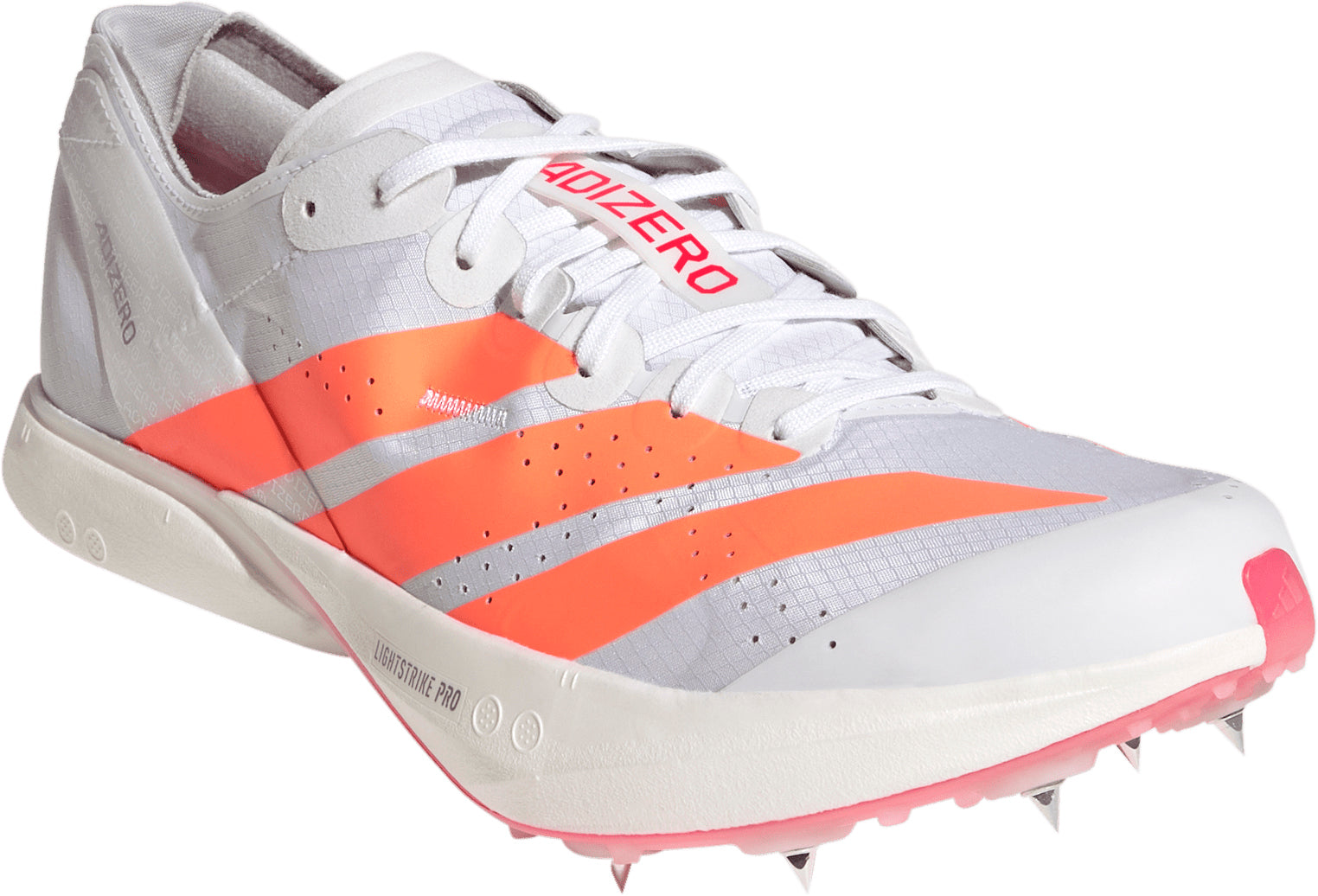 adidas Adizero Avanti Running Spikes - White