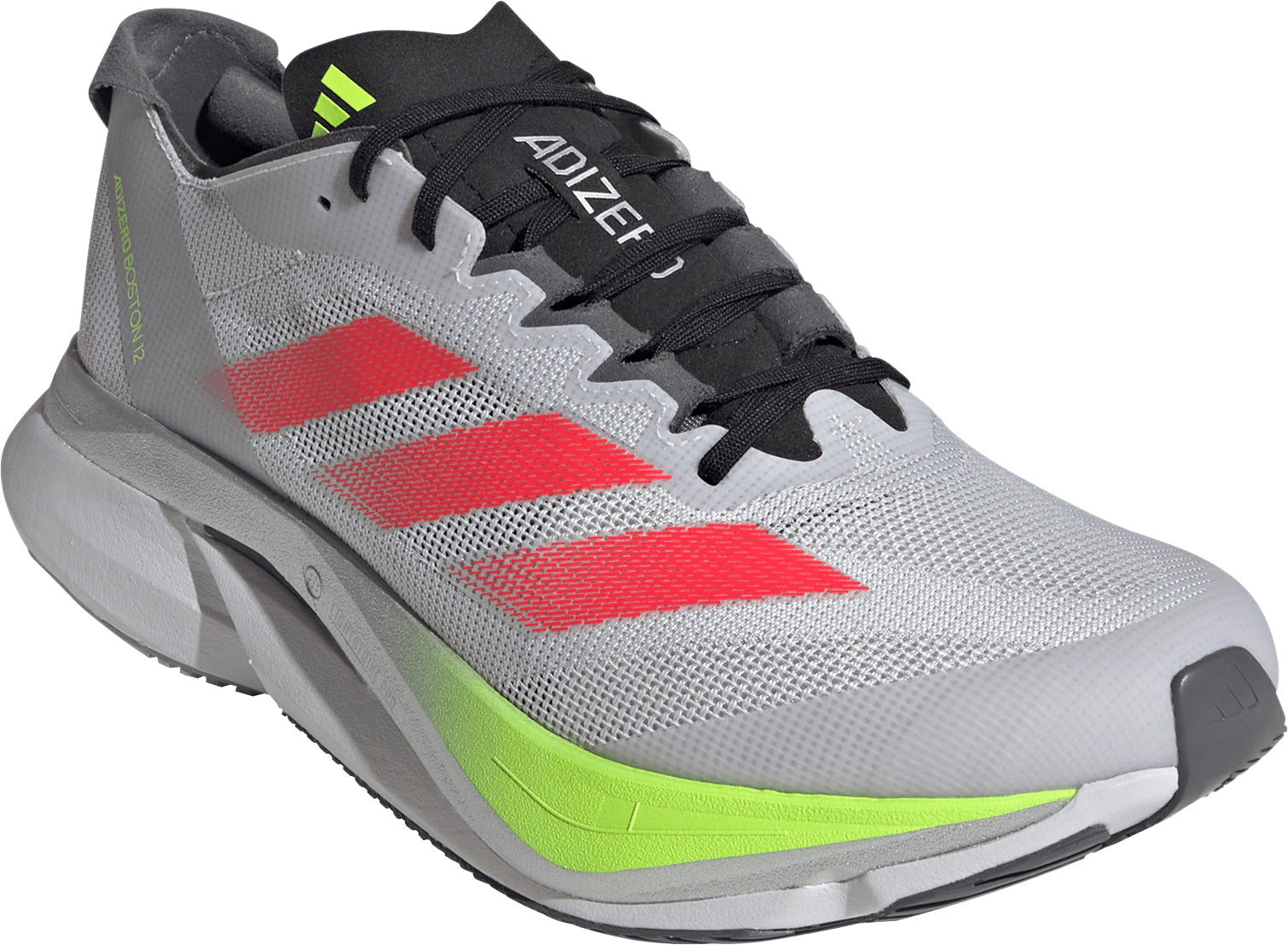 adidas Adizero Boston 12 Mens Running Shoes - Grey
