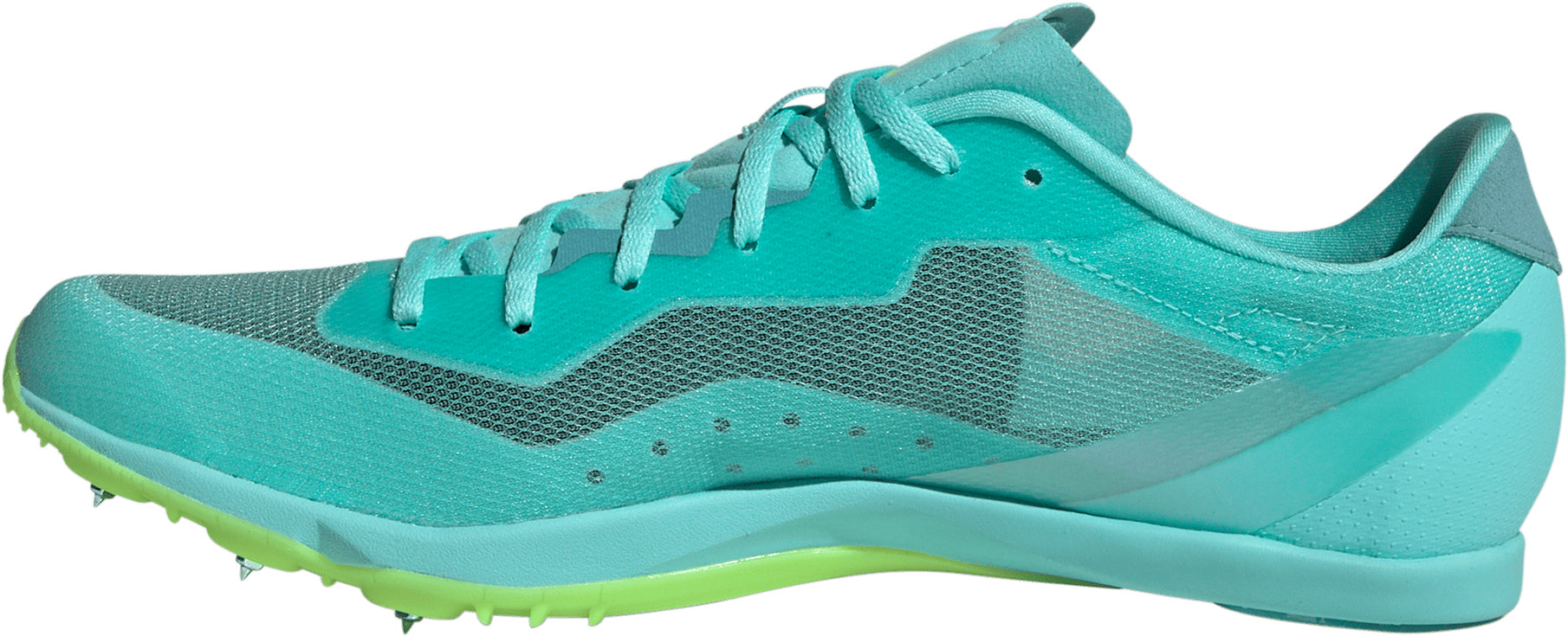 adidas Adizero Distancestar Running Spikes - Green