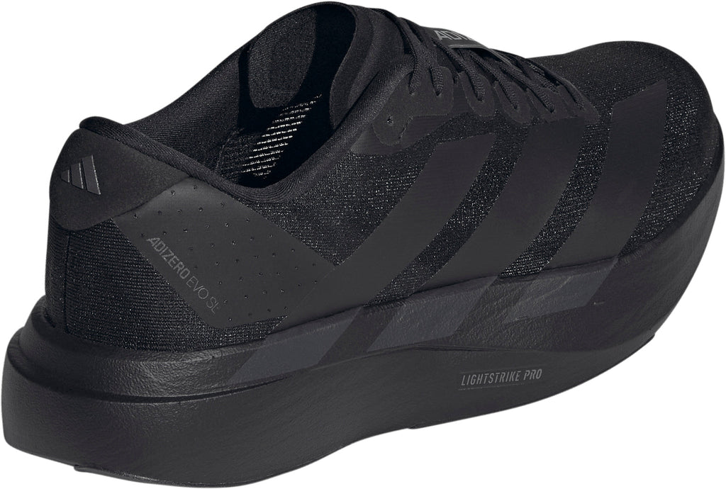 adidas Adizero EVO SL Mens Running Shoes - Black