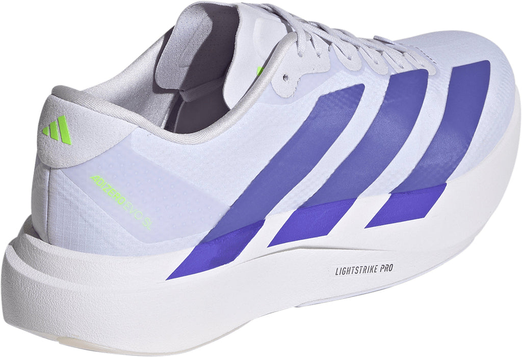 adidas Adizero EVO SL Woven Mens Running Shoes - Purple