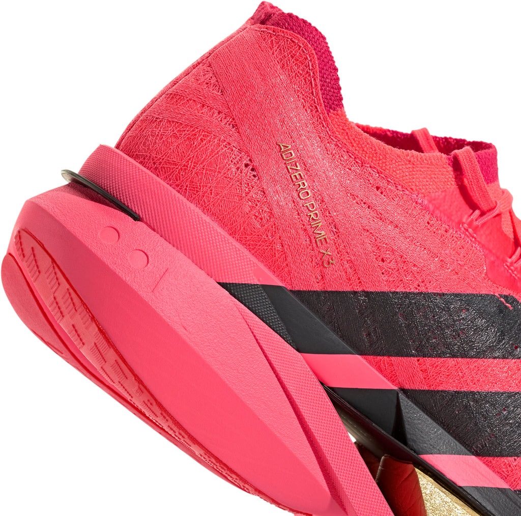 adidas Adizero Prime X3 Strung Running Shoes - Red