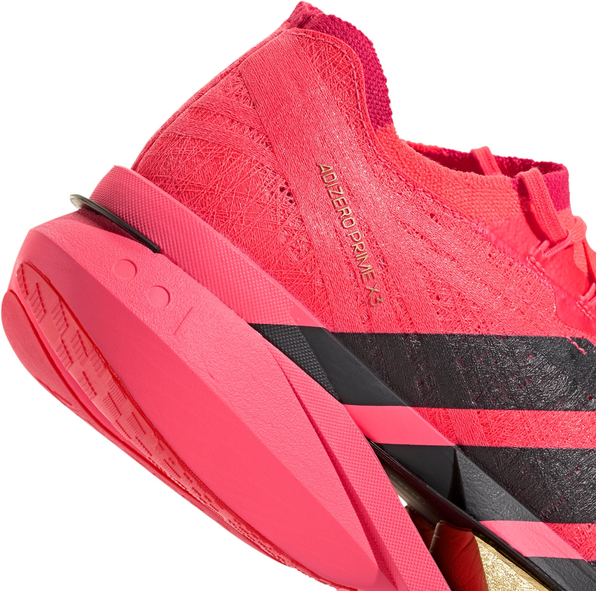 adidas Adizero Prime X3 Strung Running Shoes - Red