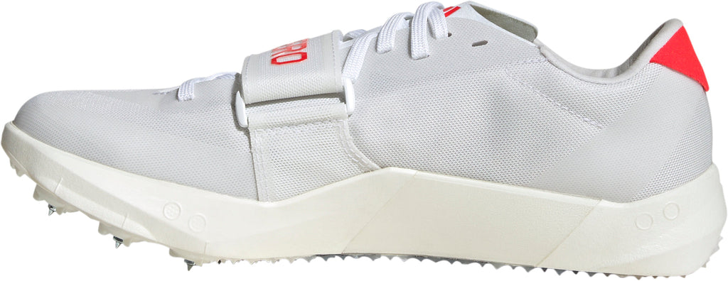 adidas Adizero Triple Jump & Pole Vault Field Event Spikes - White
