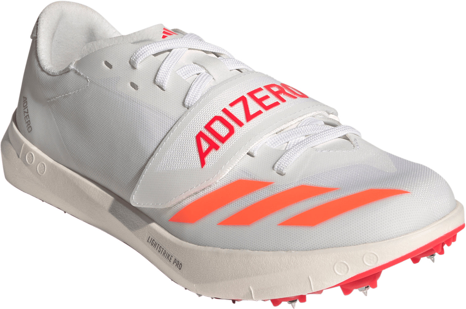 adidas Adizero Triple Jump & Pole Vault Field Event Spikes - White
