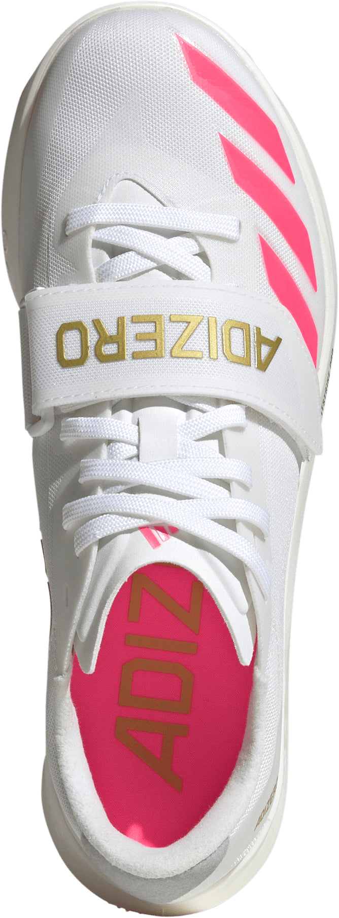 adidas Adizero Triple Jump / Pole Vault Field Event Spikes - White
