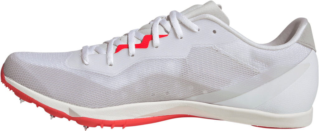adidas Distancestar Running Spikes - White