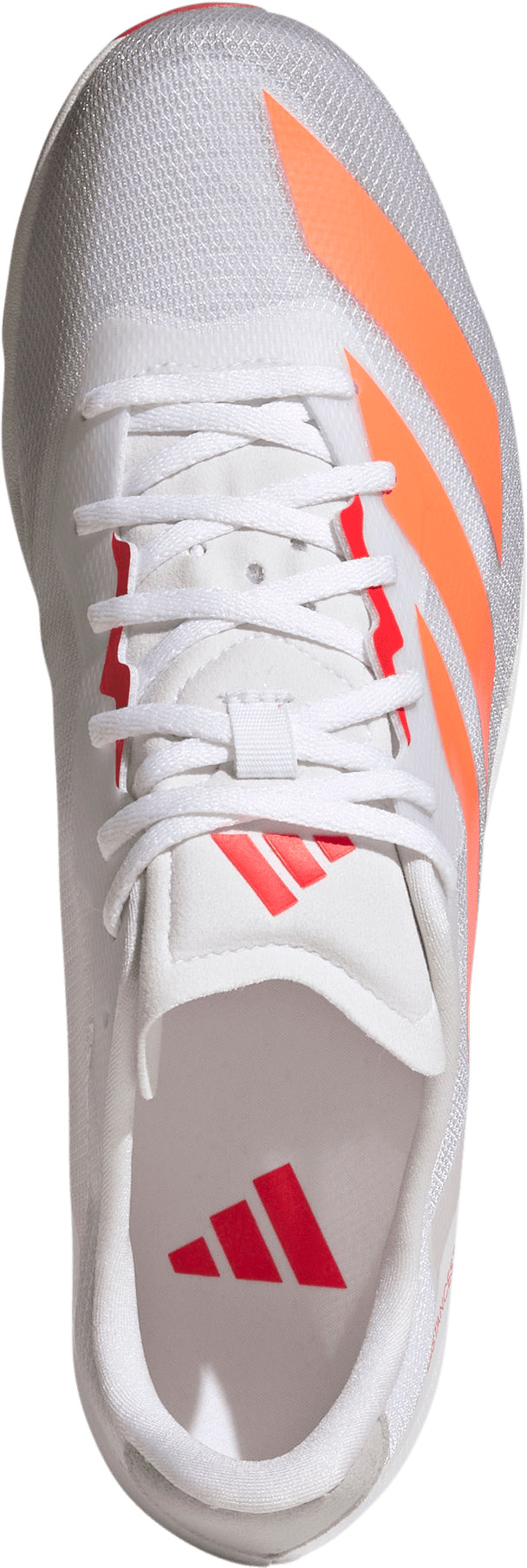 adidas Distancestar Running Spikes - White