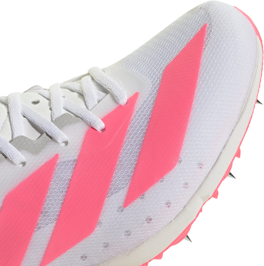 adidas Adizero Distancestar Running Spikes - White