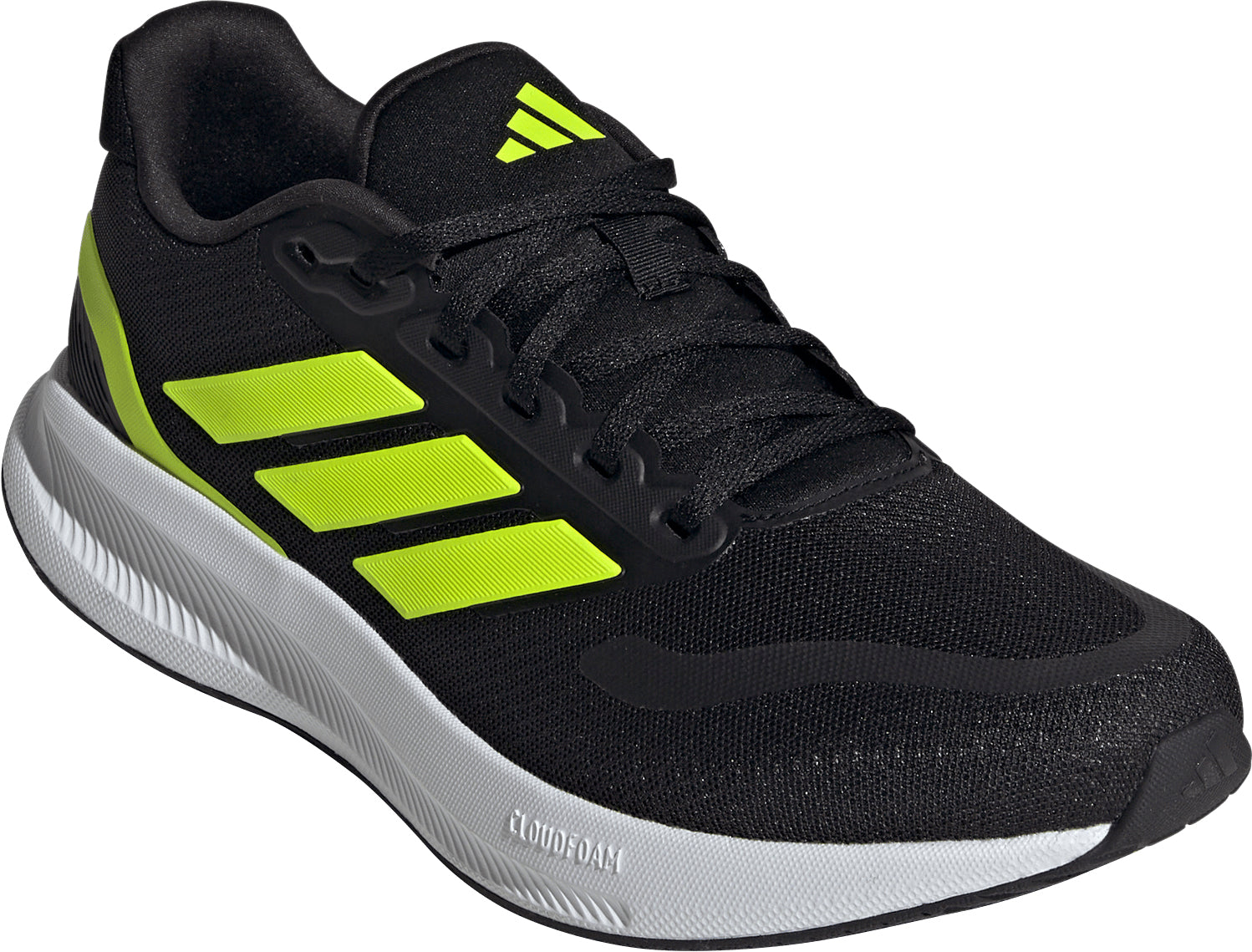 adidas RunFalcon 5 Mens Running Shoes - Black
