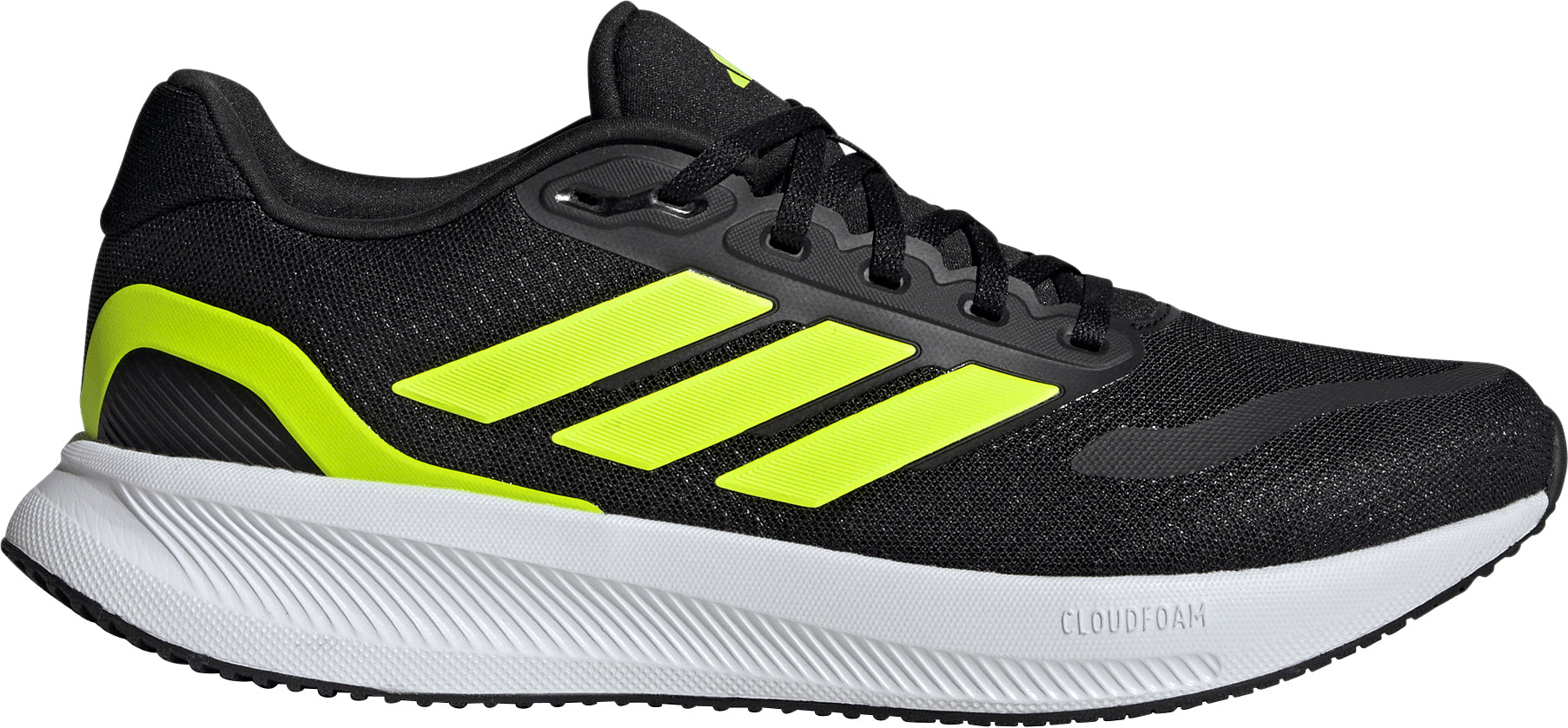 adidas RunFalcon 5 Mens Running Shoes - Black