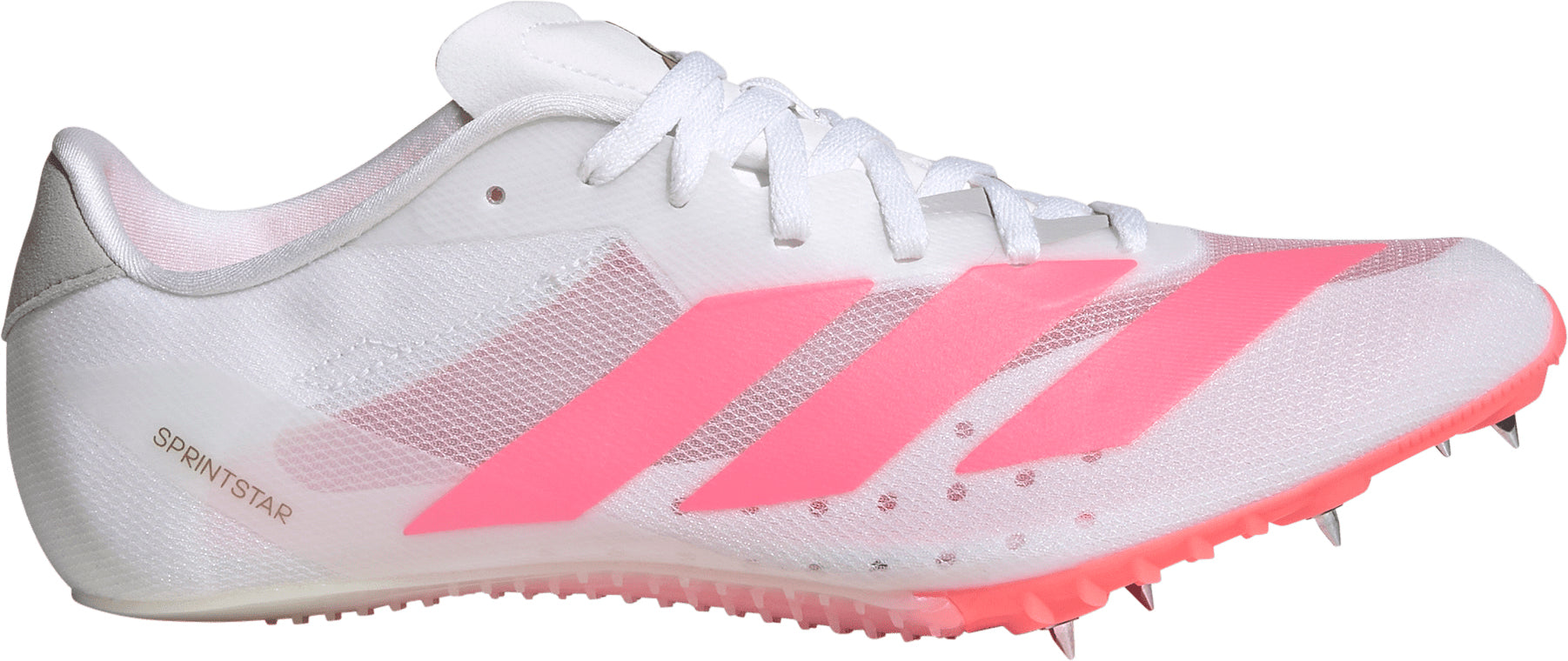 adidas Adizero Sprintstar Running Spikes - White