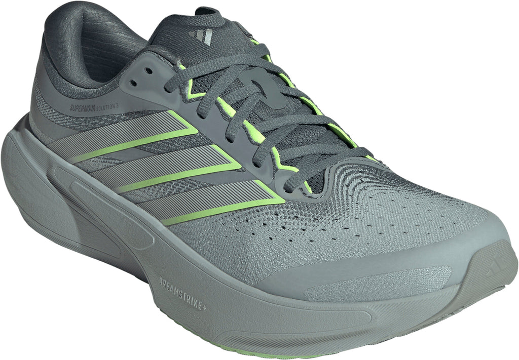 adidas Supernova Solution 3 Mens Running Shoes - Green