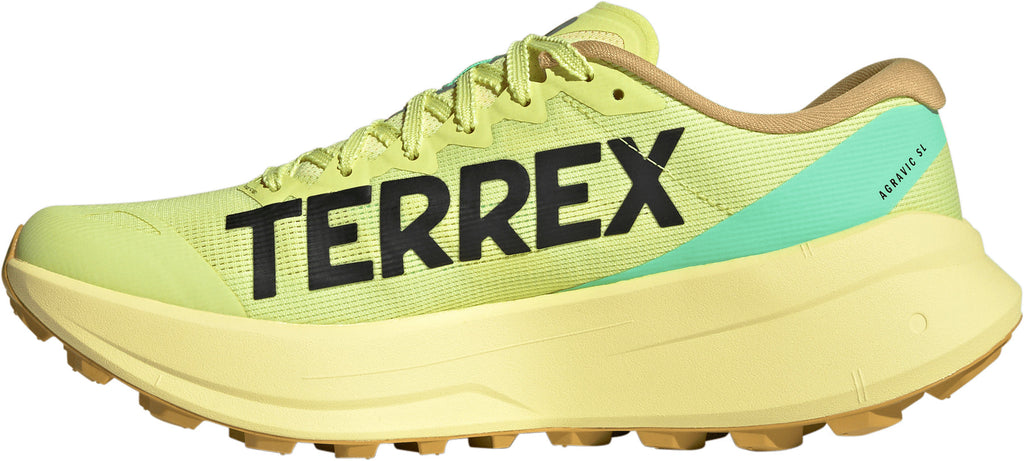adidas Terrex Agravic SL Mens Trail Running Shoes - Yellow