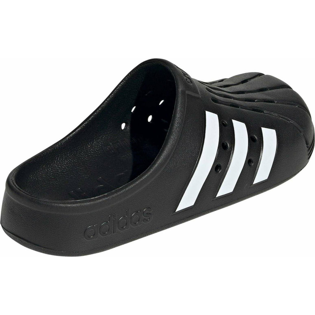 adidas Adilette Clog Sliders - Black