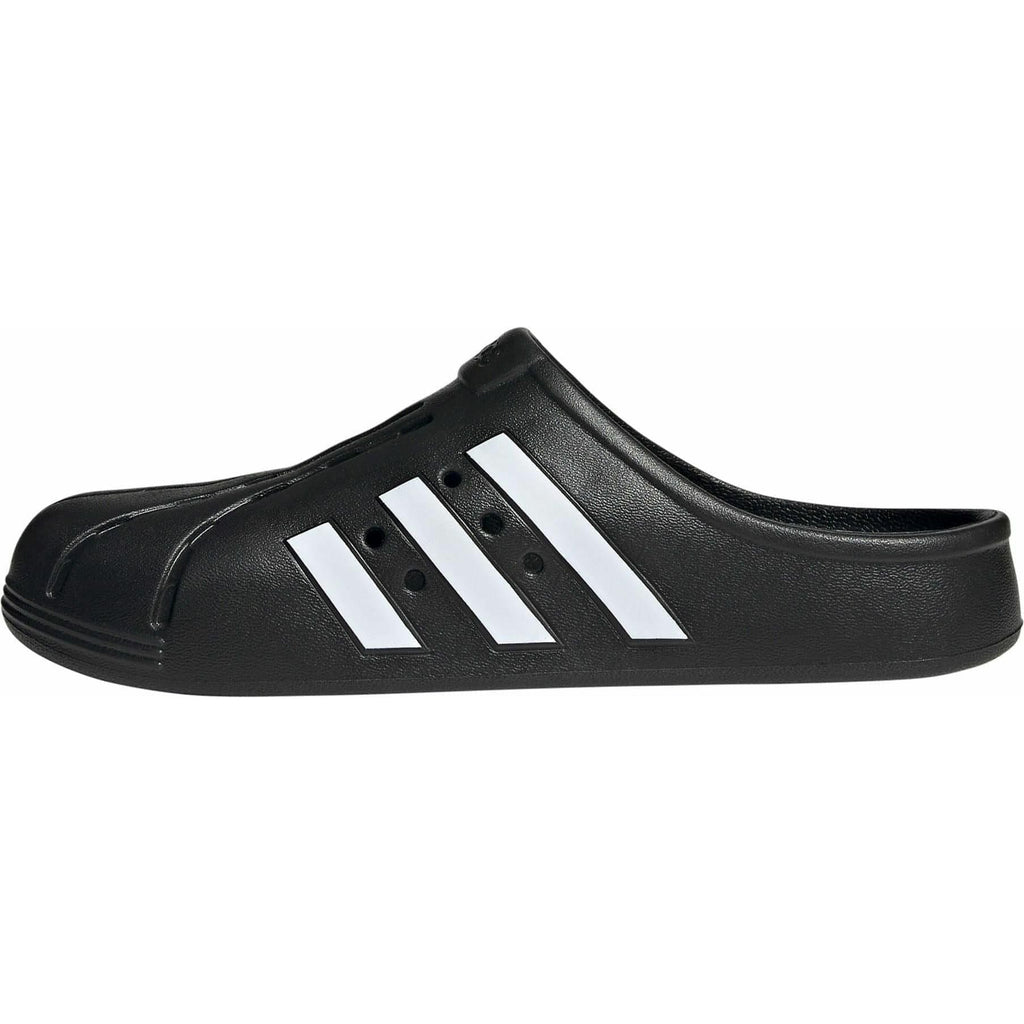 adidas Adilette Clog Sliders - Black