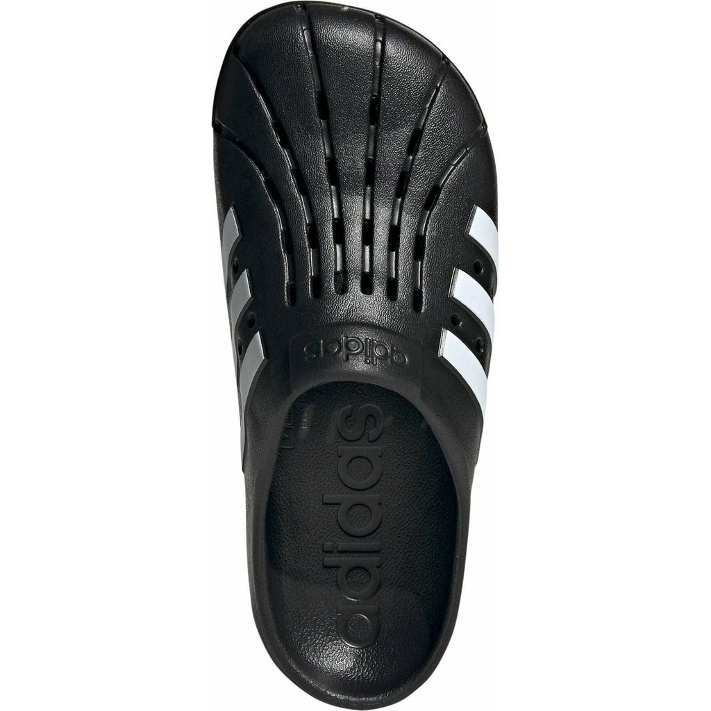 adidas Adilette Clog Sliders - Black