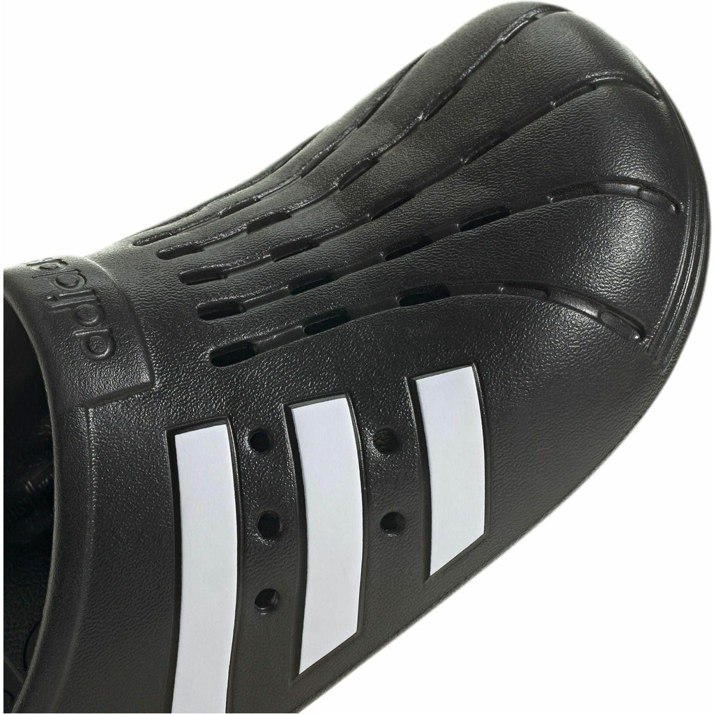 adidas Adilette Clog Sliders - Black