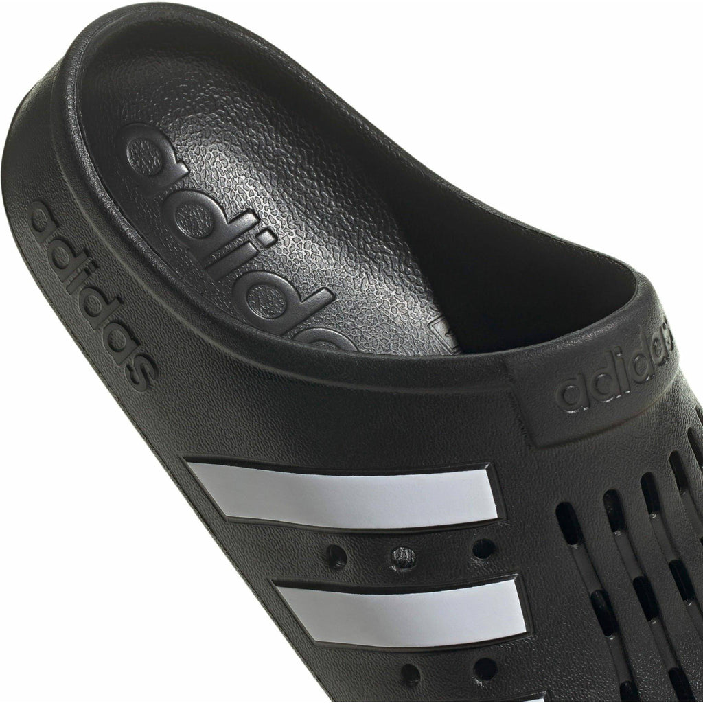 adidas Adilette Clog Sliders - Black