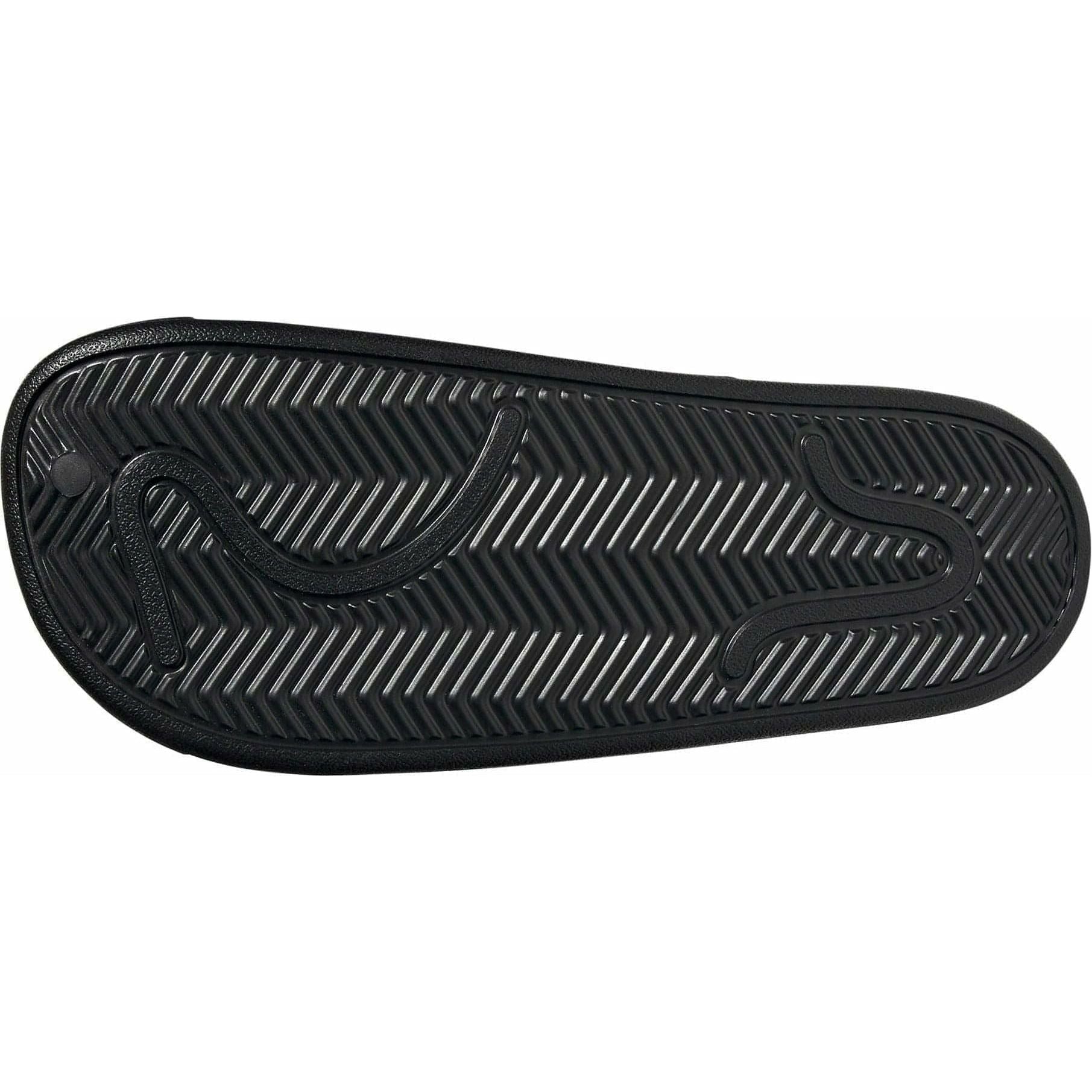 adidas Adilette Clog Sliders - Black