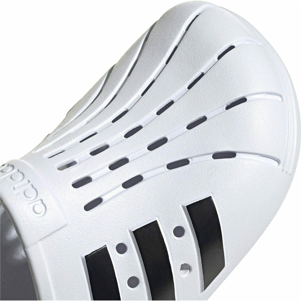 adidas Adilette Clog Sliders - White