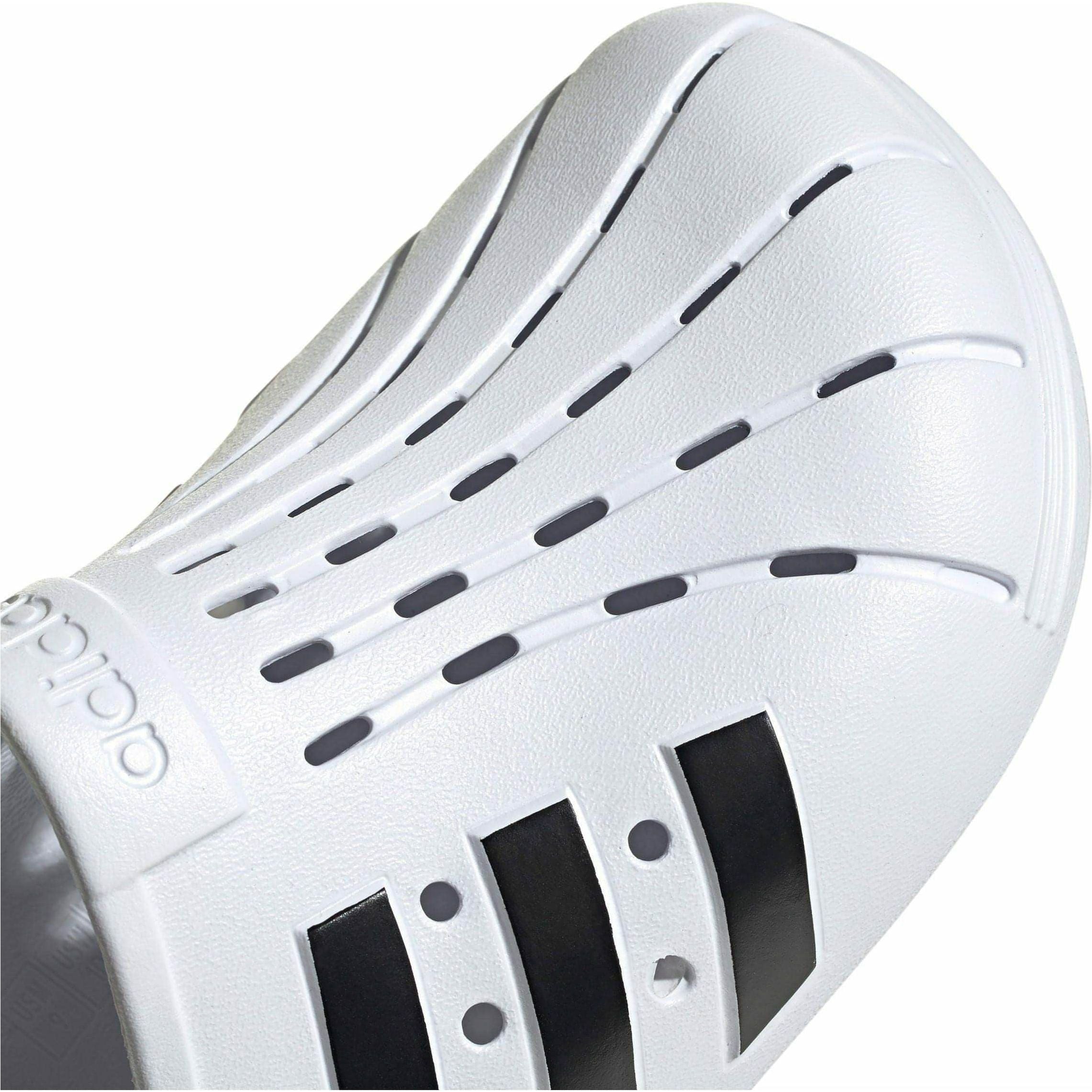 adidas Adilette Clog Sliders - White