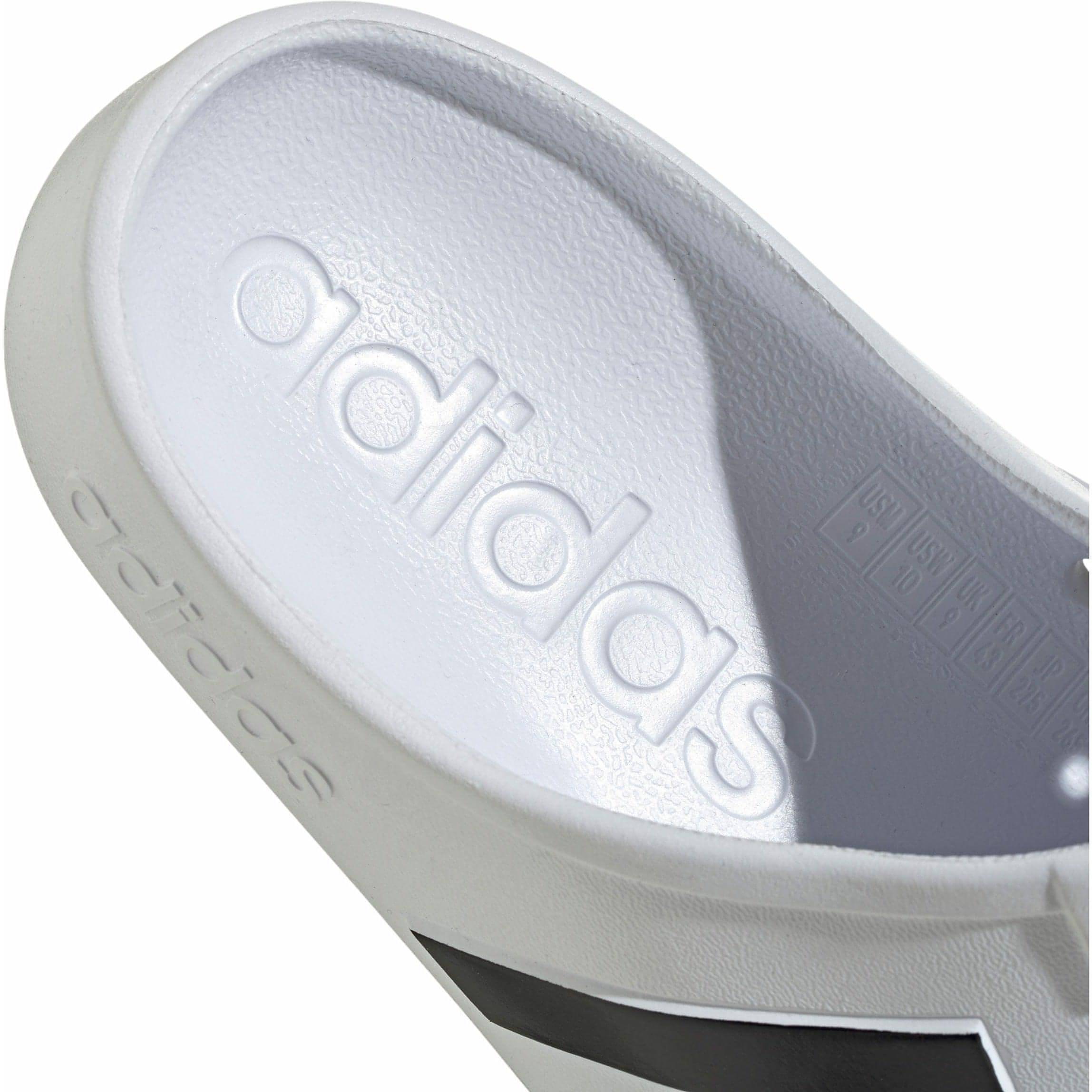 adidas Adilette Clog Sliders - White