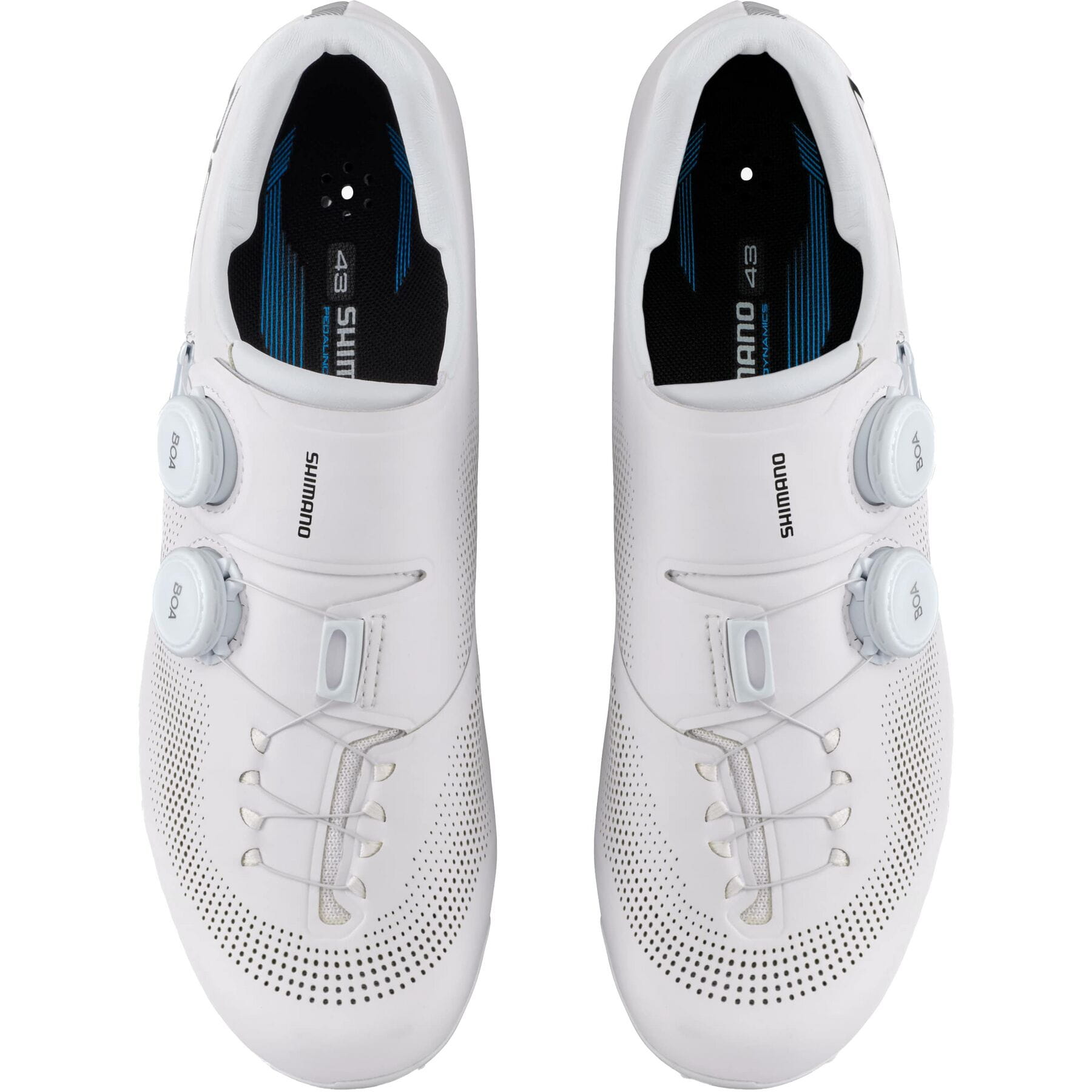 Shimano RC703 Road Cycling Shoes - White
