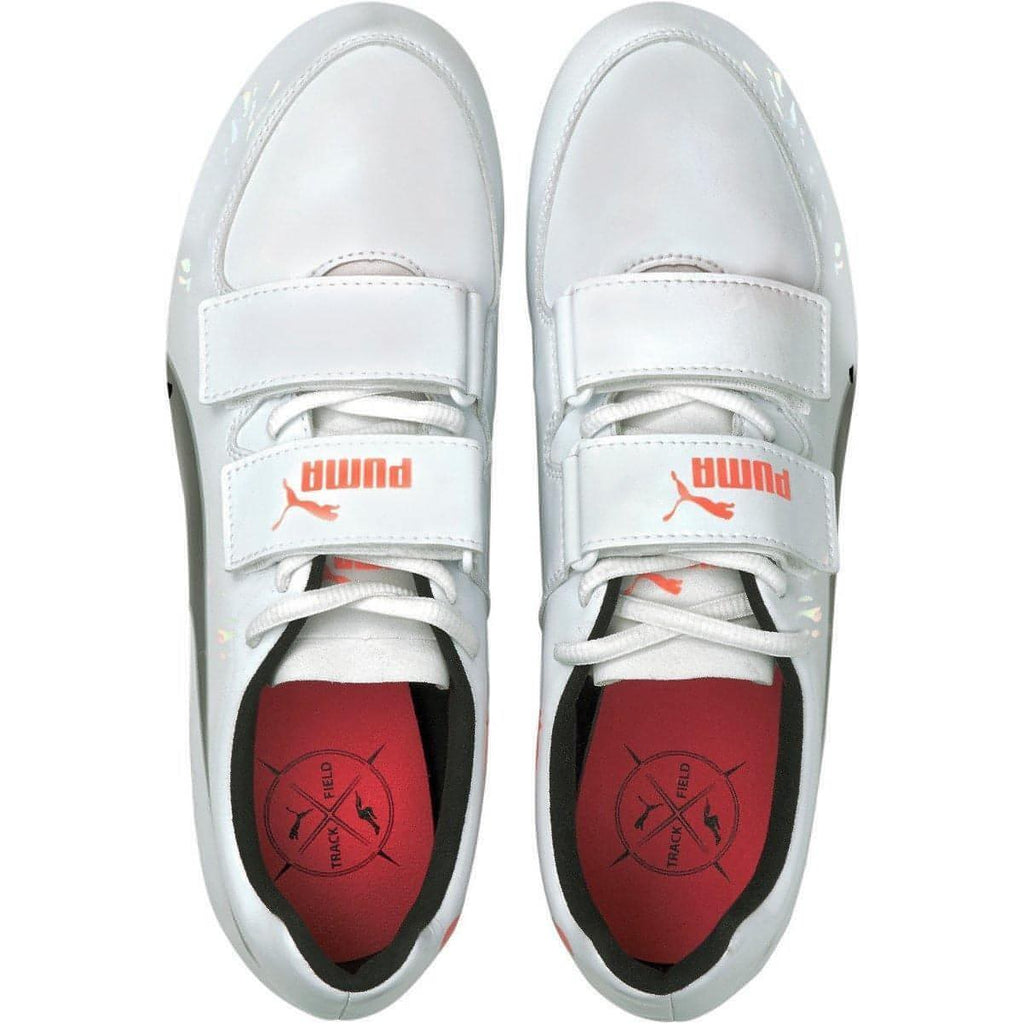 Puma evoSpeed Triple Jump & Pole Vault Field Event Spikes - White
