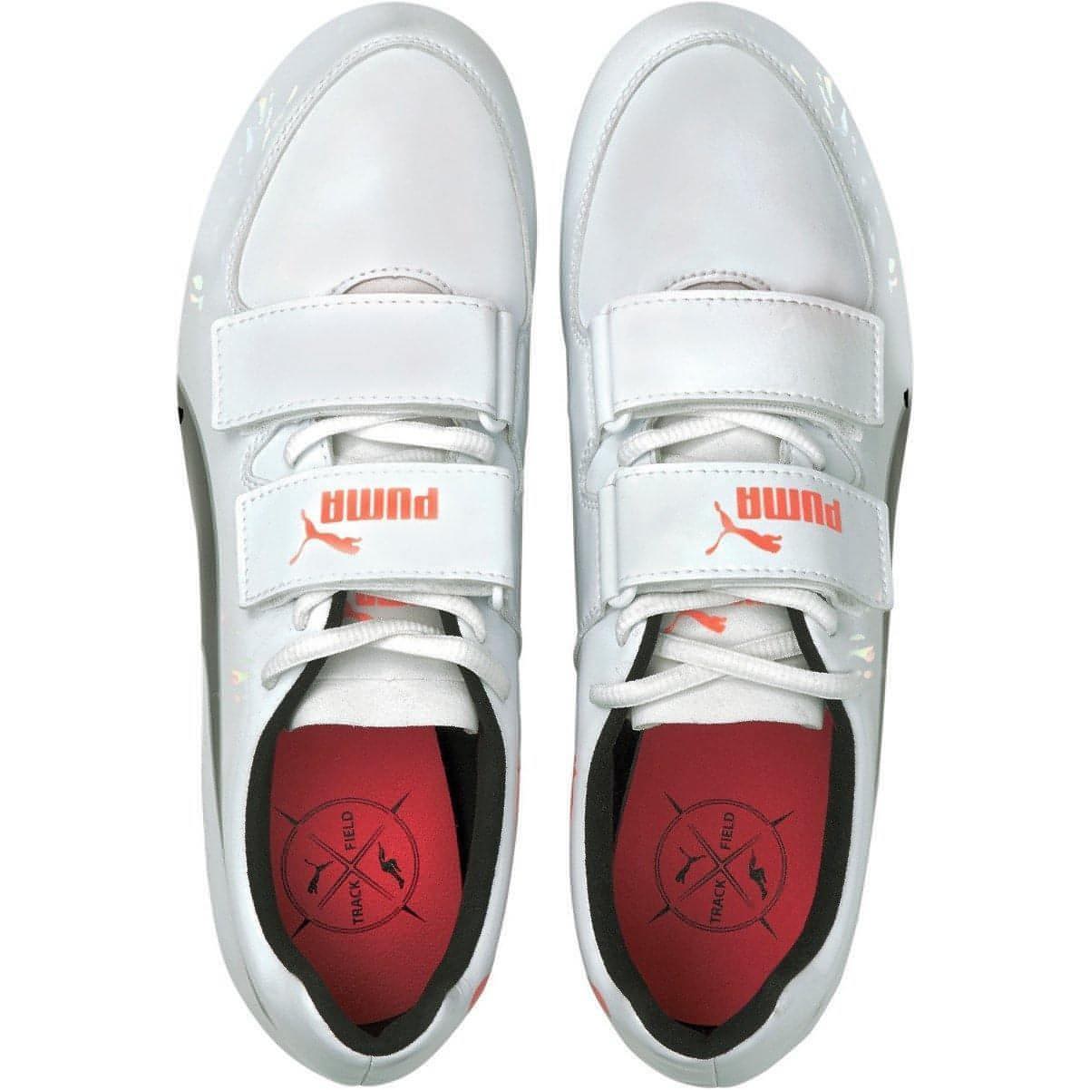 Puma evoSpeed Triple Jump & Pole Vault Field Event Spikes - White