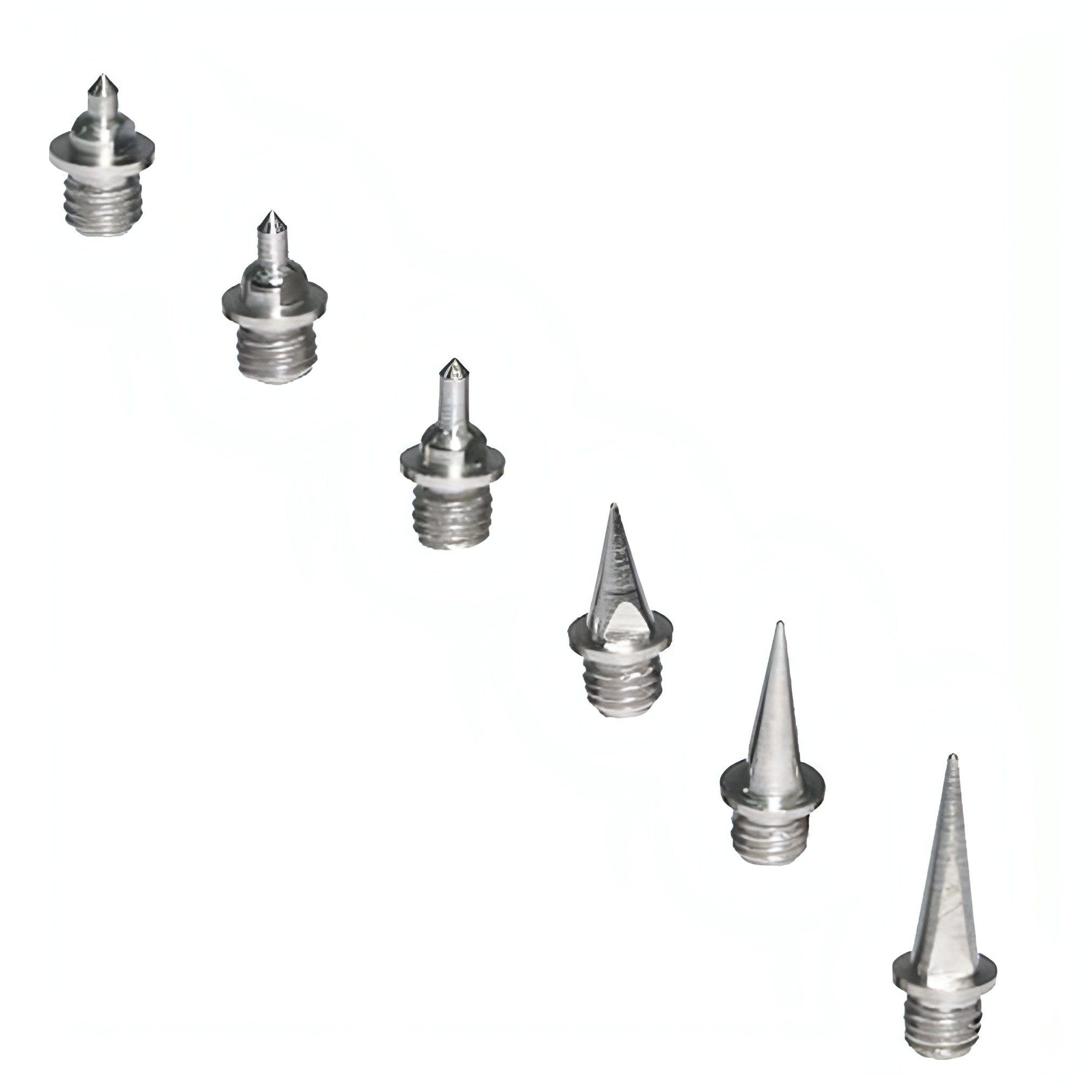 More Mile Replacement Running Spike Pins - Silver